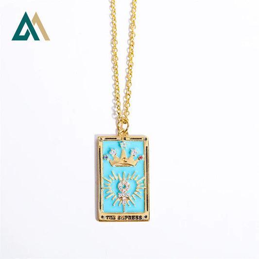 Collier carré TAROT