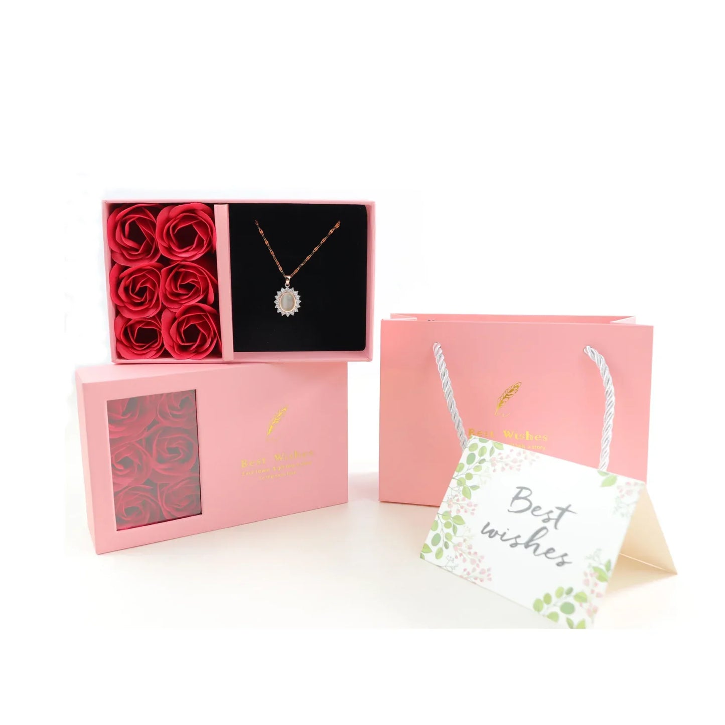 Rose Jewelry Gift Box Set