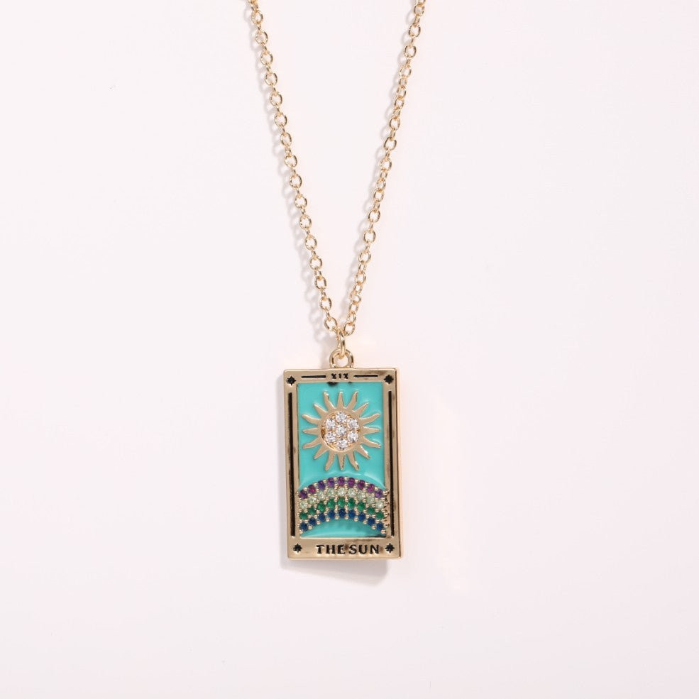 Collier carré TAROT