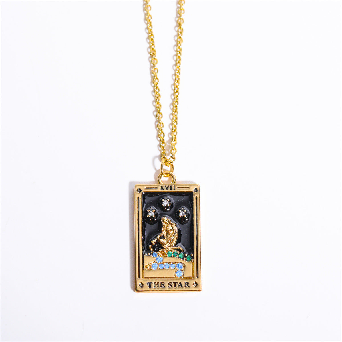 Collier carré TAROT