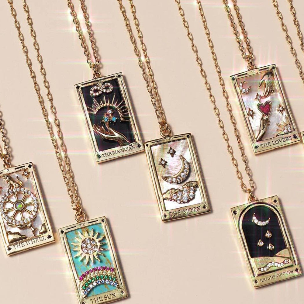 Collier carré TAROT