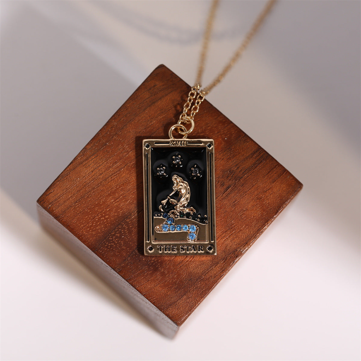 Collier carré TAROT