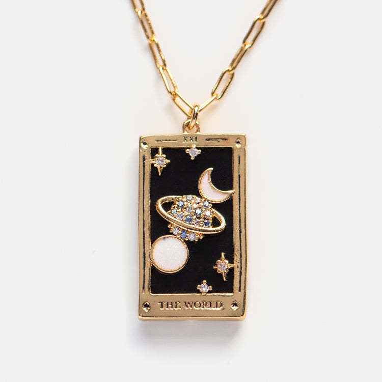 Collier carré TAROT